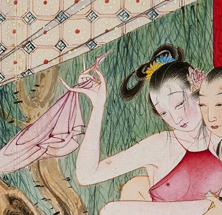 舟曲县-迫于无奈胡也佛画出《金瓶梅秘戏图》，却因此成名，其绘画价值不可估量